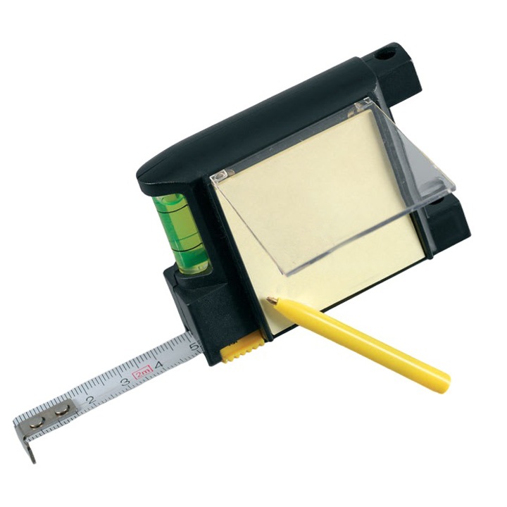 Ruleta 2 metri cu boloboc, notite, pix, Dalimag