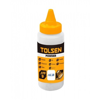 Praf de creta pentru fir trasare zidarie 225 g culoare Alb Tolsen Praf de creta pentru fir trasare zidarie 225 g culoare Alb Tolsen