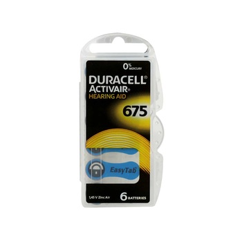 Set 6 baterii auditive Duracell 675 Set 6 baterii auditive Duracell 675