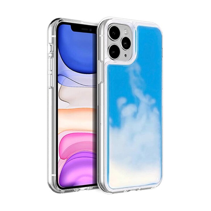 Husa Glow in the Dark pentru iPhone 11 Pro Blue