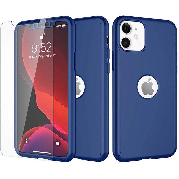 Husa 360 pentru iPhone 11 Navy
