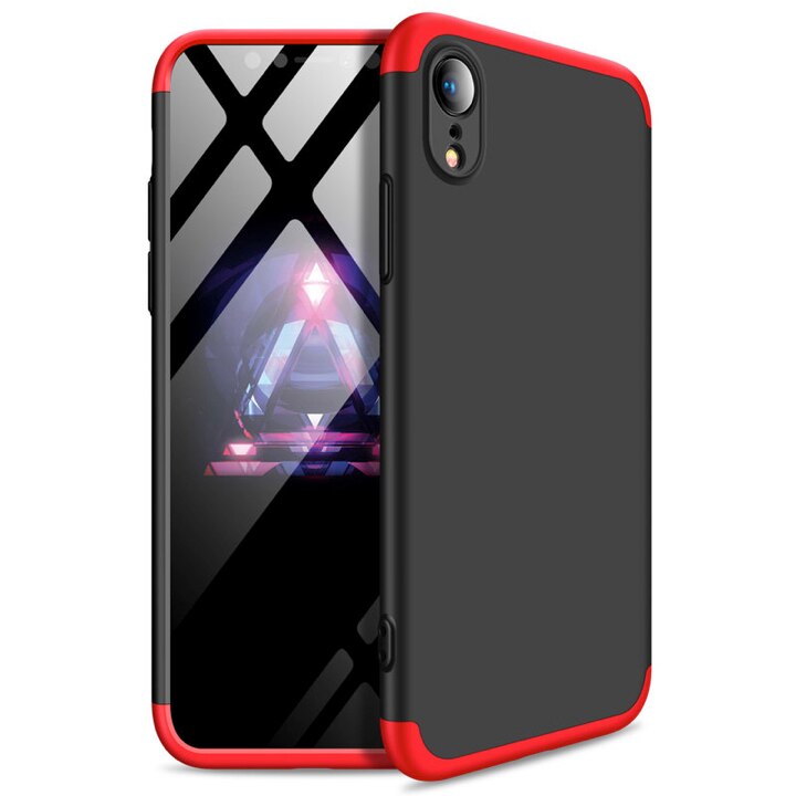 Husa Shield 360 GKK pentru iPhone XS MAX Black/Red