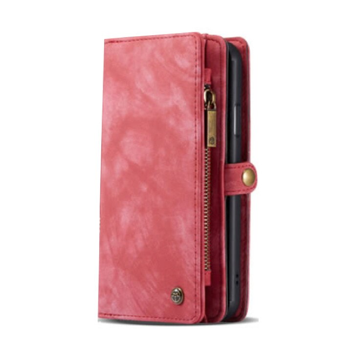 Husa tip Portofel All Inclusive pentru iPhone 11 Pro Max Red