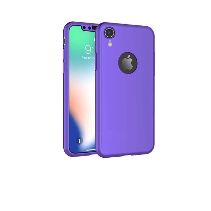 Husa 360 pentru iPhone XR Purple
