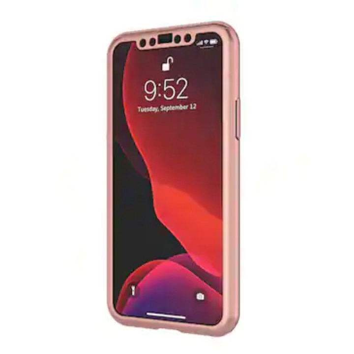 Husa 360 pentru iPhone XS Max Rose Gold