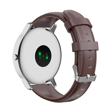 Curea din piele genuina universala 22mm, cu telescop QuickRelease, pentru Samsung Gear S3, Huawei GT2 46, Fossil, maro Curea din piele genuina universala 22mm, cu telescop QuickRelease, pentru Samsung Gear S3, Huawei GT2 46, Fossil, maro