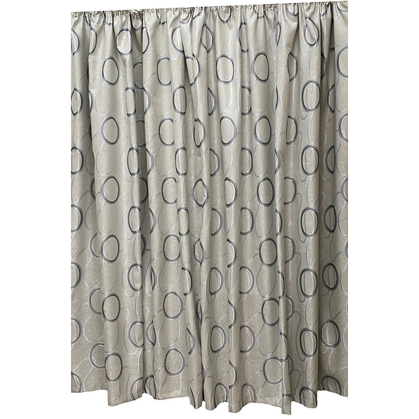 Set draperie blackout, gri 