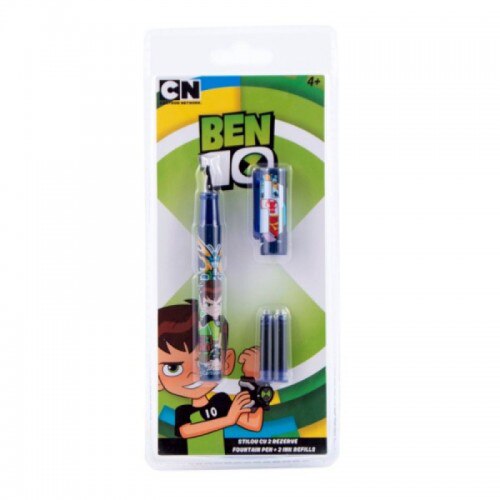 Stilou Ben10 penita ascunsa si cu 2 rezerve