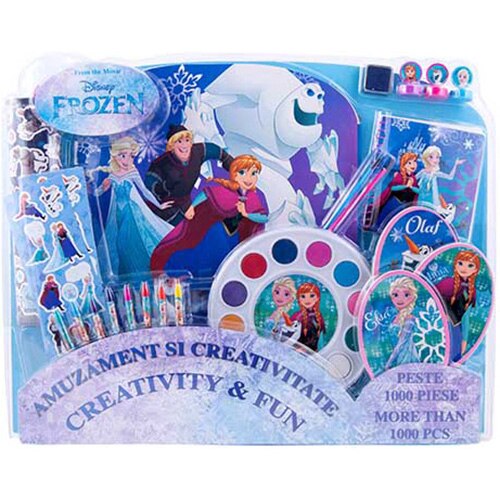 Set creativ pentru copii Frozen 1000 piese