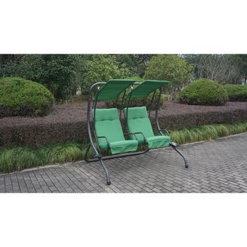 Leagan/balansoar pentru gradina/terasa, Kring Sanremo, 2 locuri, 170x136x170, verde Leagan/balansoar pentru gradina/terasa, Kring Sanremo, 2 locuri, 170x136x170, verde