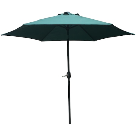 Umbrela terasa/gradina Kring Sala, diametru 2.70 m,manivela/inclinare, verde