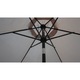 Kring Sala Terasz/kerti napernyő, átmérője 2.70 m, forgattyú/billentés, bézs