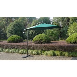 Umbrela terasa/gradina suspendata Kring Ranas, diametru 300 cm, verde