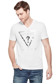 Tricou barbati,alb,Guess,Marimea M INTL Tricou barbati,alb,Guess,Marimea M INTL