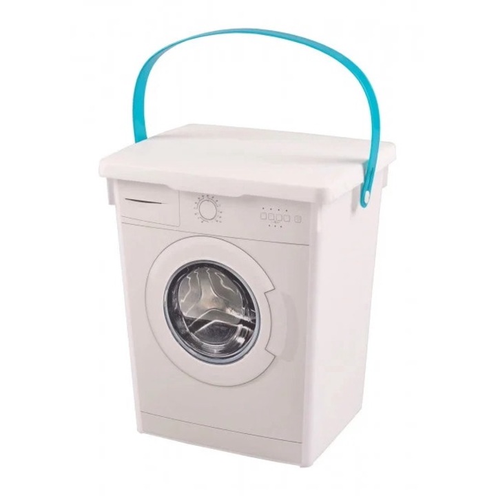 Cutie pentru depozitare detergenti masina de spalat rufe, Jotta, plastic, maner, 3 kg, 16x19x23 cm