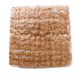Set de 144 trandafiri de spuma, de 2 cm, maro Set de 144 trandafiri de spuma, de 2 cm, maro