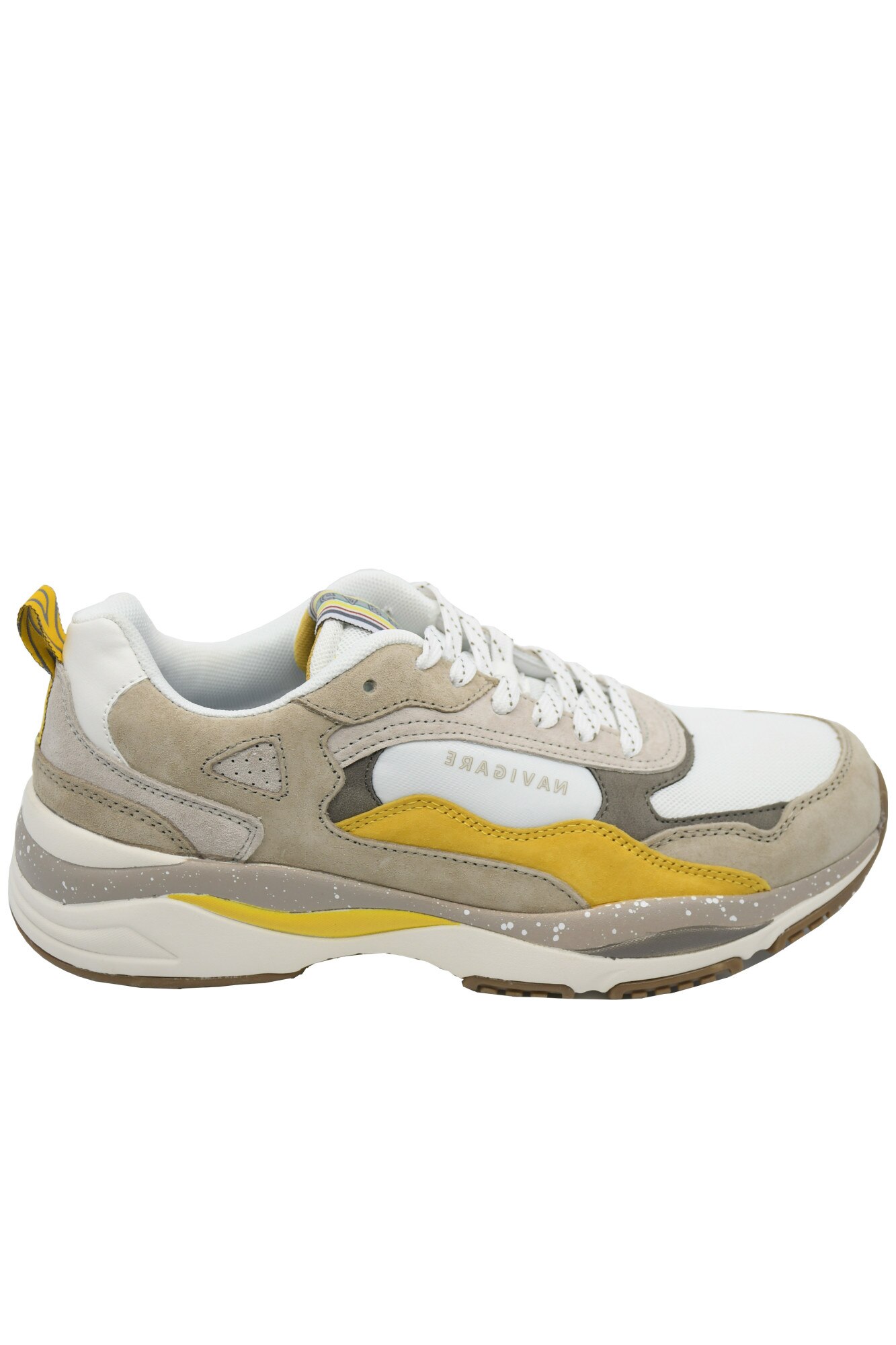 Pantofi sport barbati Storm, crem cu bej