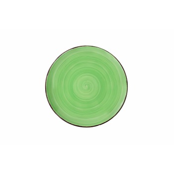 Farfurie desert ceramica 19 cm, Gala, Verde Farfurie desert ceramica 19 cm, Gala, Verde