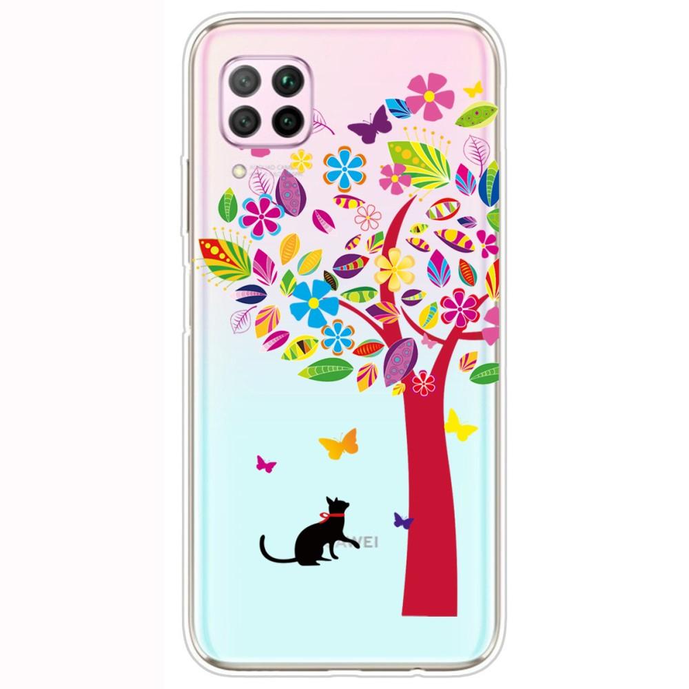 Husa Huawei P40 Lite model Colourful Tree, Silicon, TPU, Viceversa Multicolor