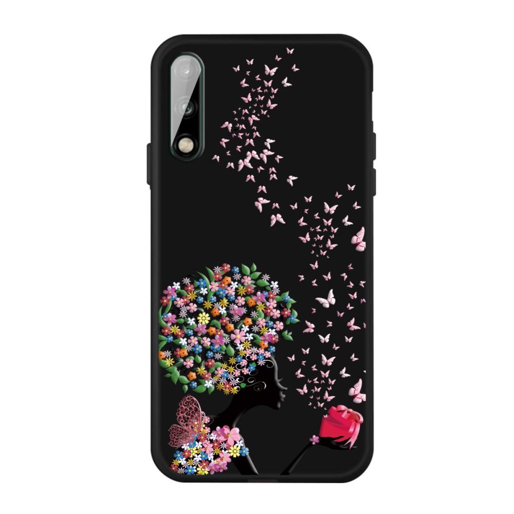 Husa Huawei P40 Lite E model Flower Crown, Silicon, TPU, Viceversa Multicolor