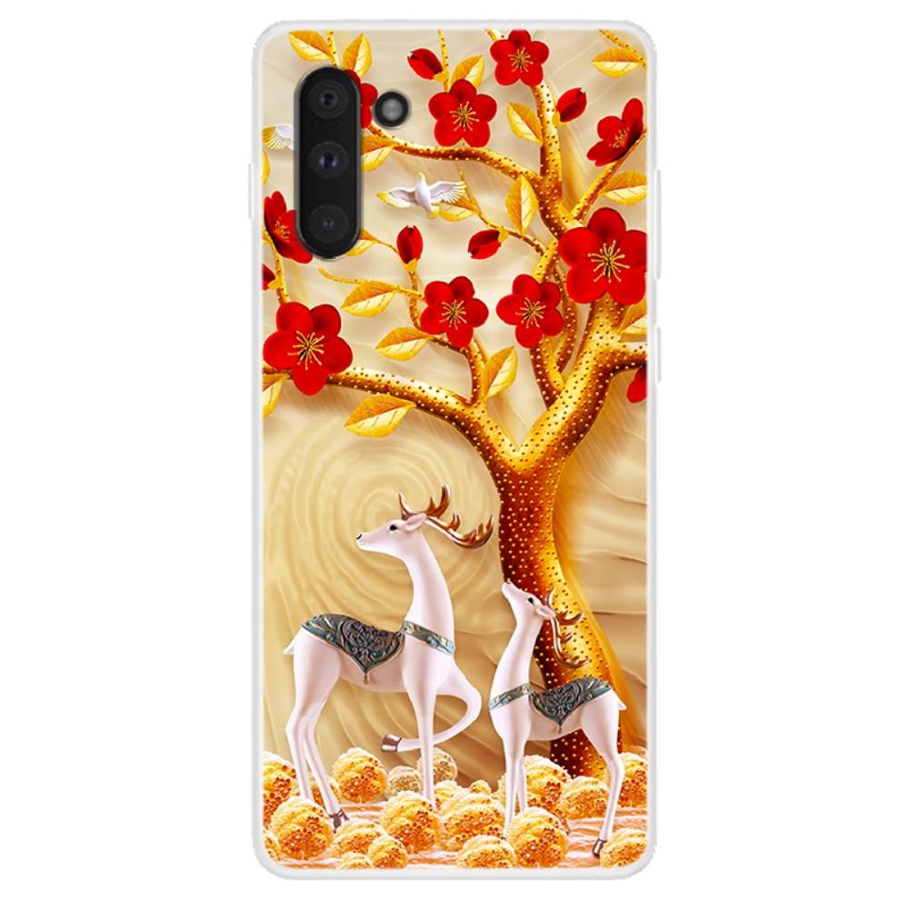 Husa Samsung Galaxy Note 10 model Reindeers Family, Silicon, TPU, Viceversa Multicolor