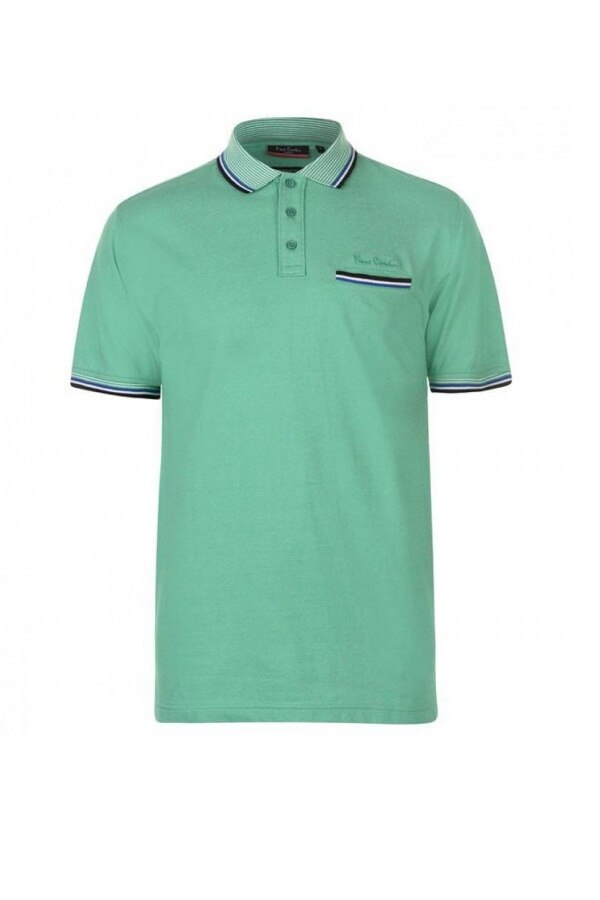 Tricou polo pentru barbati, Pierre Cardin, Verde, Verde, M