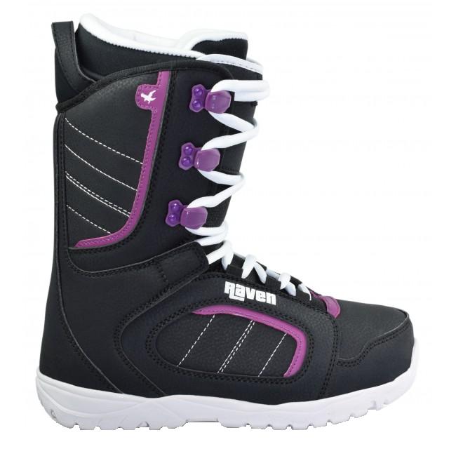 Boot Snowboard Raven Diva Negru/Mov marimea 42
