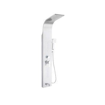 Panou de dus Fixa si Para mobila Starke, 5 Functii, Inox SUS304, Alb, LYP-002 Panou de dus Fixa si Para mobila Starke, 5 Functii, Inox SUS304, Alb, LYP-002