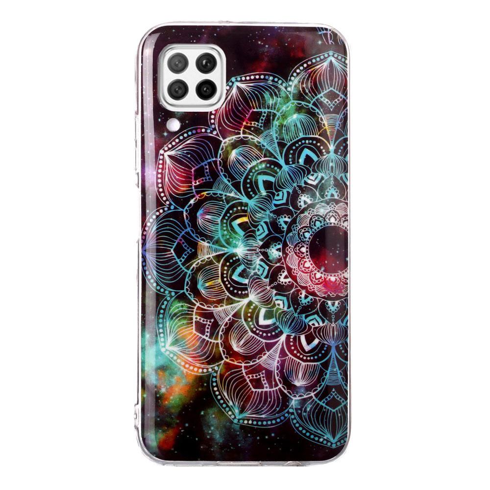 Husa Huawei P40 Lite model Mandala Universe, Fosforescenta, Antisoc, Viceversa Multicolor