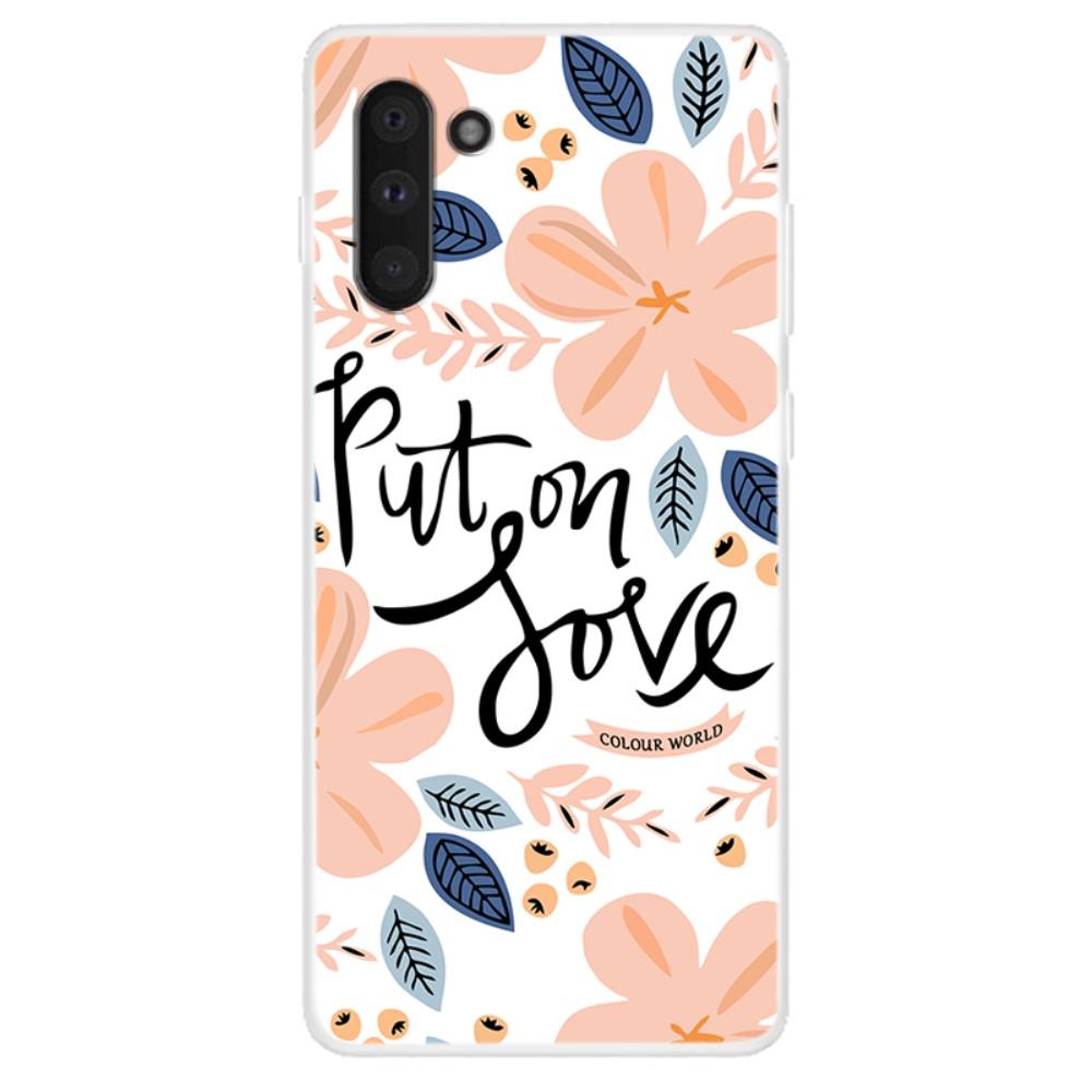Husa Samsung Galaxy Note 10 model Put on Love, Silicon, TPU, Viceversa Multicolor