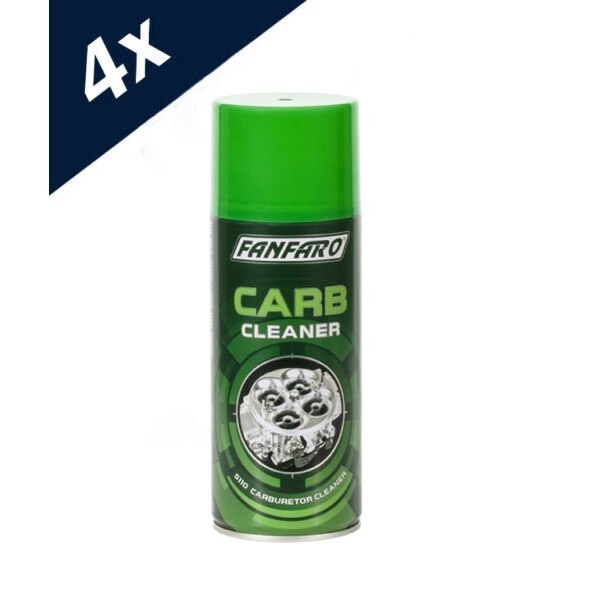 Спрей за почистване на карбуратор Fanfaro Carb Cleaner, 4бр x 400мл