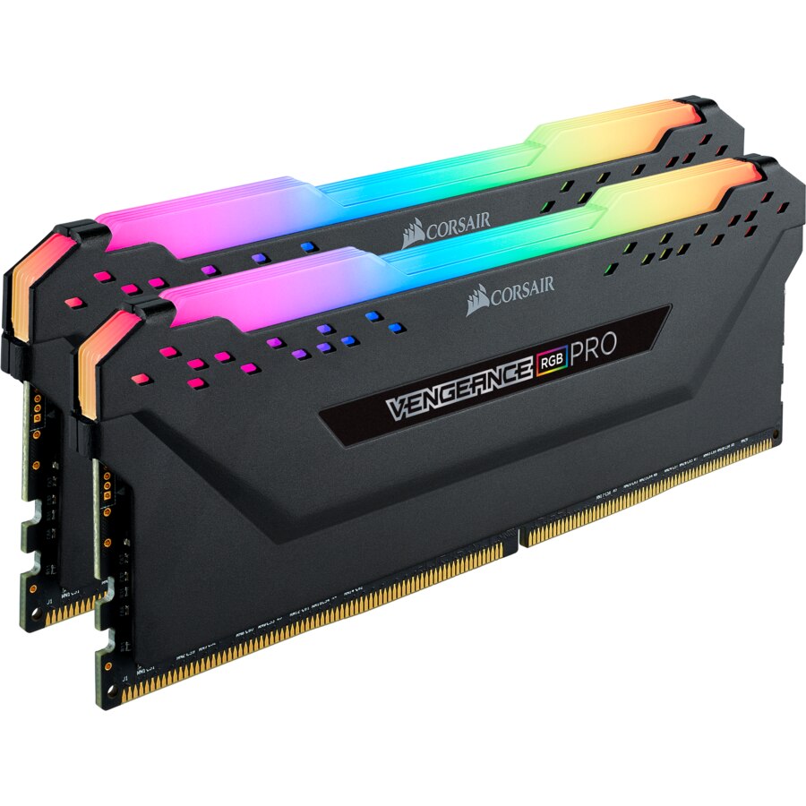 CORSAIR VENGEANCE RGB PRO 合計32GB DDR4 Memorie Corsair VENGEANCE® RGB PRO, 32GB DDR4, 3600MHz CL18, Kit 2