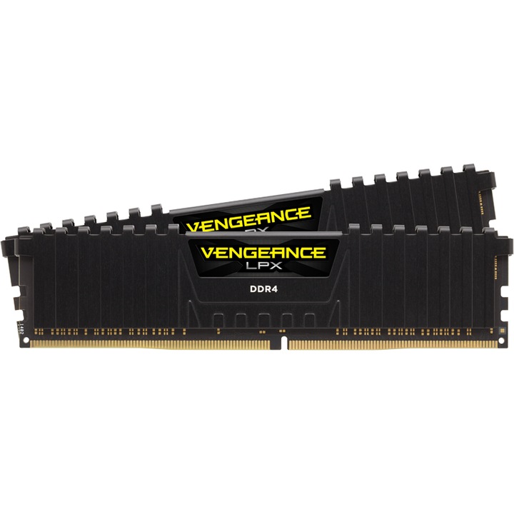 Памет Corsair Vengeance XMP 2.0 LPX black32GB (2x16GB), DDR4, 3600MHz, CL16