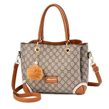 Geanta de piele cu bareta pentru umar, Charon Amalia, Maro Geanta de piele cu bareta pentru umar, Charon Amalia, Maro