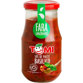 Sos de paste basilico Tomi, 400g Sos de paste basilico Tomi, 400g