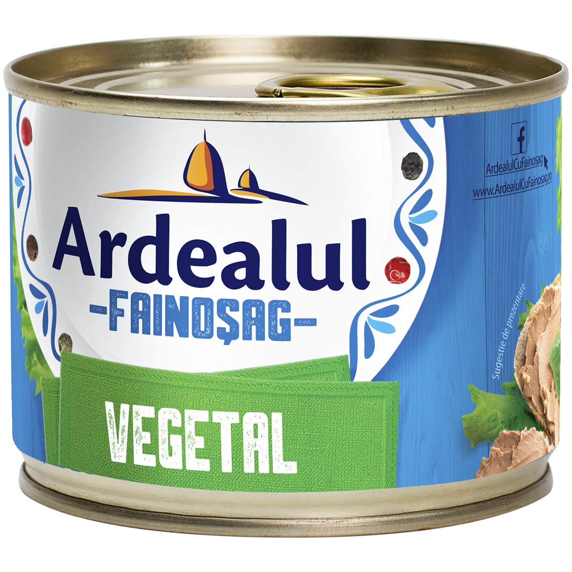 Pate vegetal Ardealul, 200g