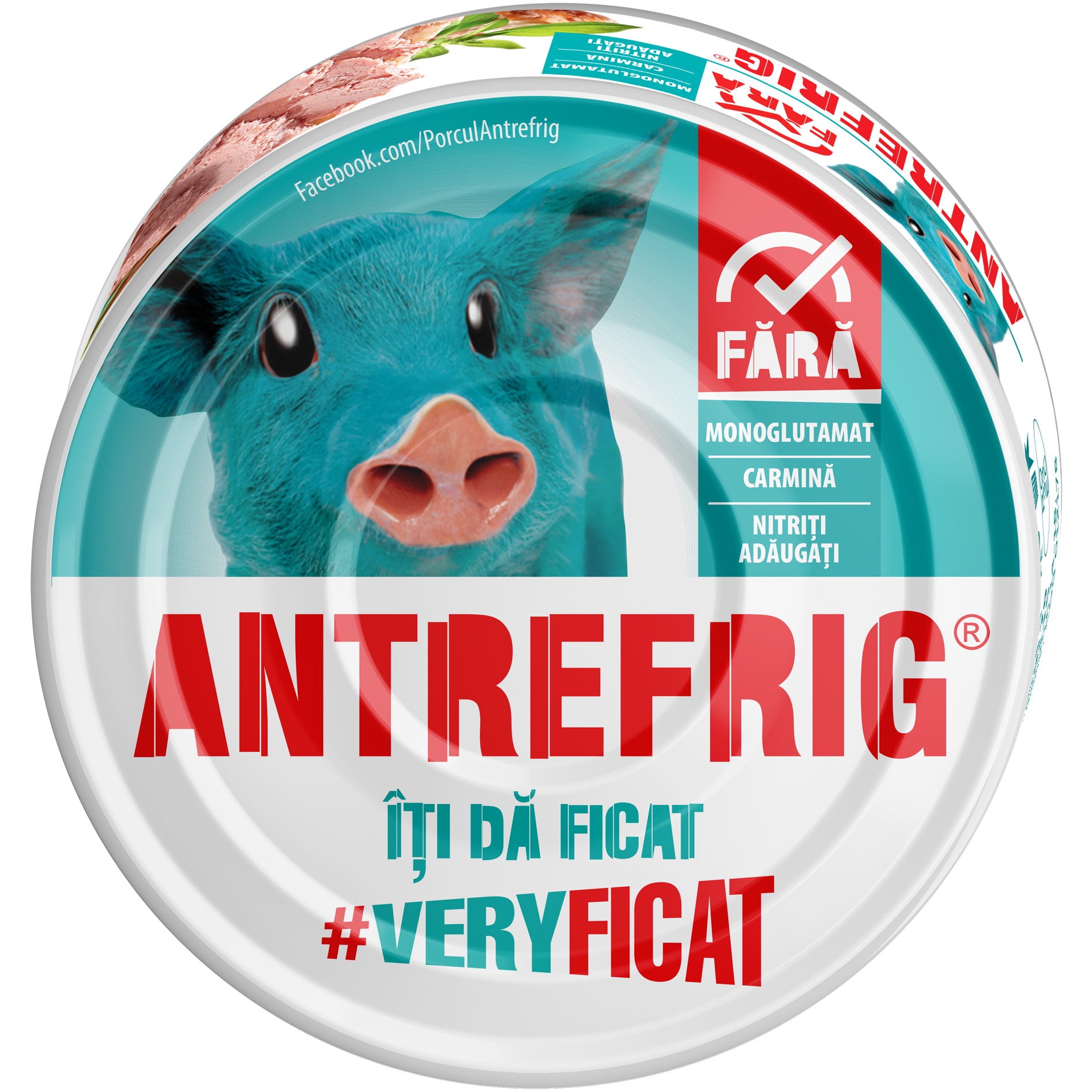 Pate porc fara E Antrefrig, 200g