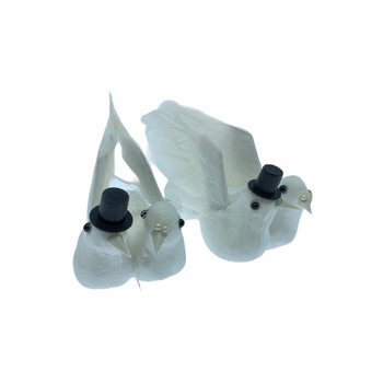 Set Atelier 2 porumbei decorativi, Polistiren, 20x15 Set Atelier 2 porumbei decorativi, Polistiren, 20x15