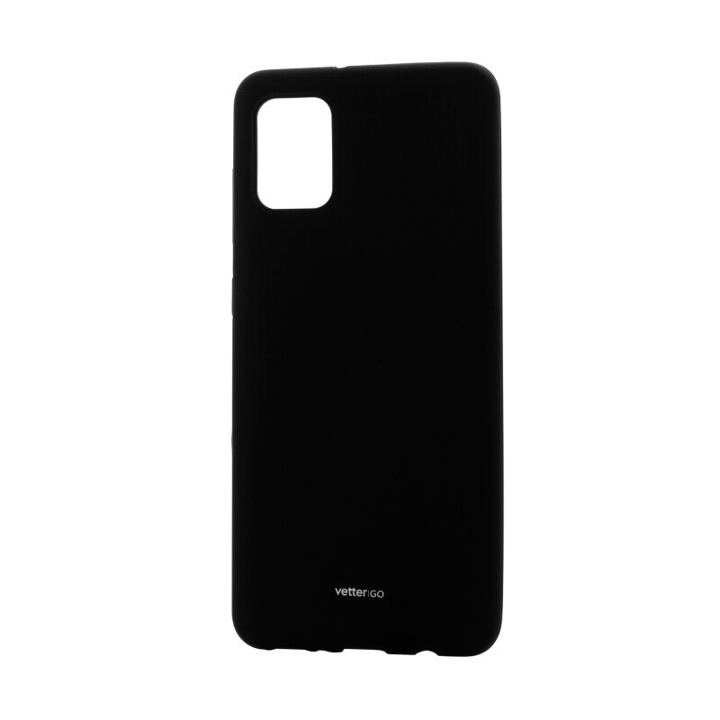 Husa de protectie Vetter GO pentru Samsung Galaxy A11, Soft Touch, Black