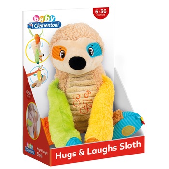 Jucarie interactiva de plus Baby Clementoni - Lenesul Jucarie interactiva de plus Baby Clementoni - Lenesul