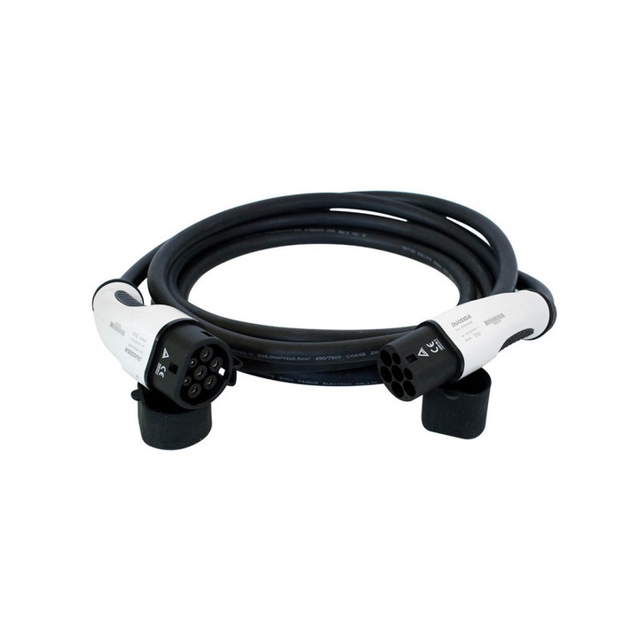 Cablu de incarcare masina electrica T22/16N, 3.6 kW, monofazat, 16A, Type 2 la Type 2