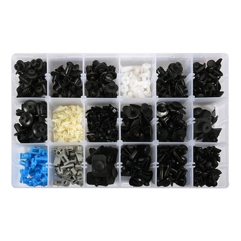 Set clipsuri cleme auto de plastic, TECHMAN, Mazda, 475 piese Set clipsuri cleme auto de plastic, TECHMAN, Mazda, 475 piese