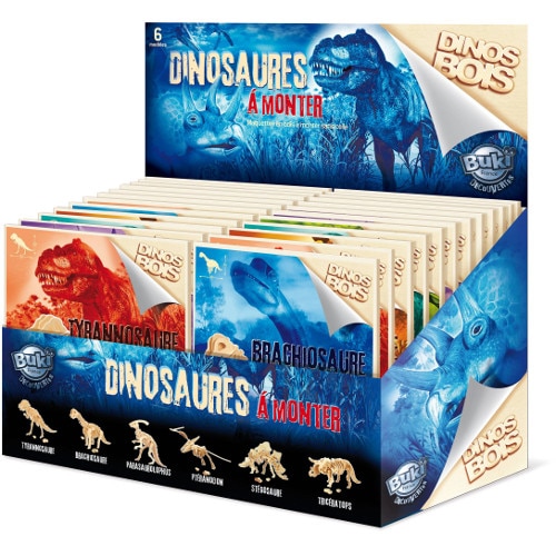 Dinozaur Buki France din Lemn - Diverse Modele