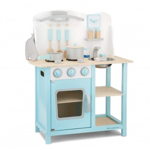Bucatarie New Classic Toys Bon Appetit Albastra