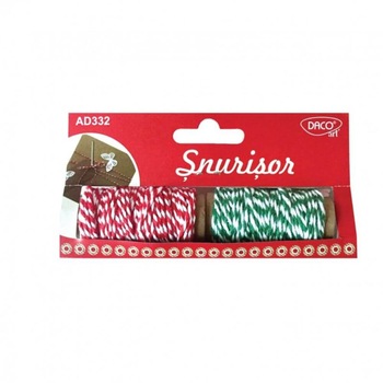 Snurisor DACO, Lungime 10 m, 2 Buc/Set, Multicolor Snurisor DACO, Lungime 10 m, 2 Buc/Set, Multicolor