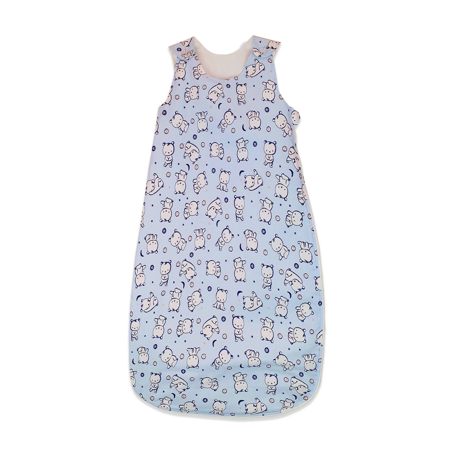 Sac de dormit, KidsDecor, primavara 0.8 tog Baby Bear albastru 140 cm