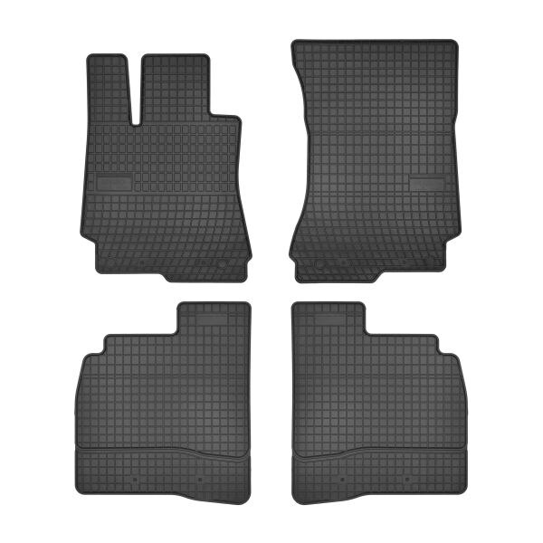 Set 4 covorase auto MAMMOOTH, Cauciuc, pentru MERCEDES S (W221) 2005-2013 SALOON, Negru