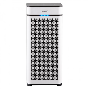 Purificator de aer Samus Clean Air 40 Wifi, CADR 330 m3/h, Senzor prezenta praf/fum, Senzor PM 2,5, Alb Purificator de aer Samus Clean Air 40 Wifi, CADR 330 m3/h, Senzor prezenta praf/fum, Senzor PM 2,5, Alb