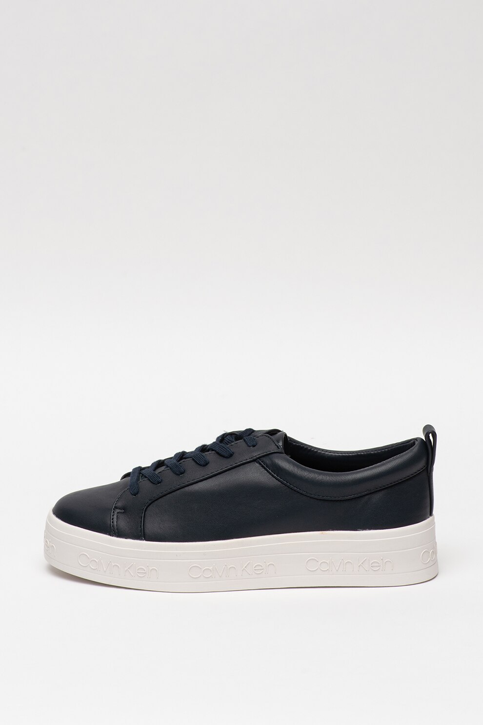 CALVIN KLEIN JEANS, Pantofi sport flatform de piele Jaelee