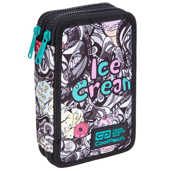 Несесер Coolpack Jumper 2, Оборудван, С 2 ципа, Ice Cream